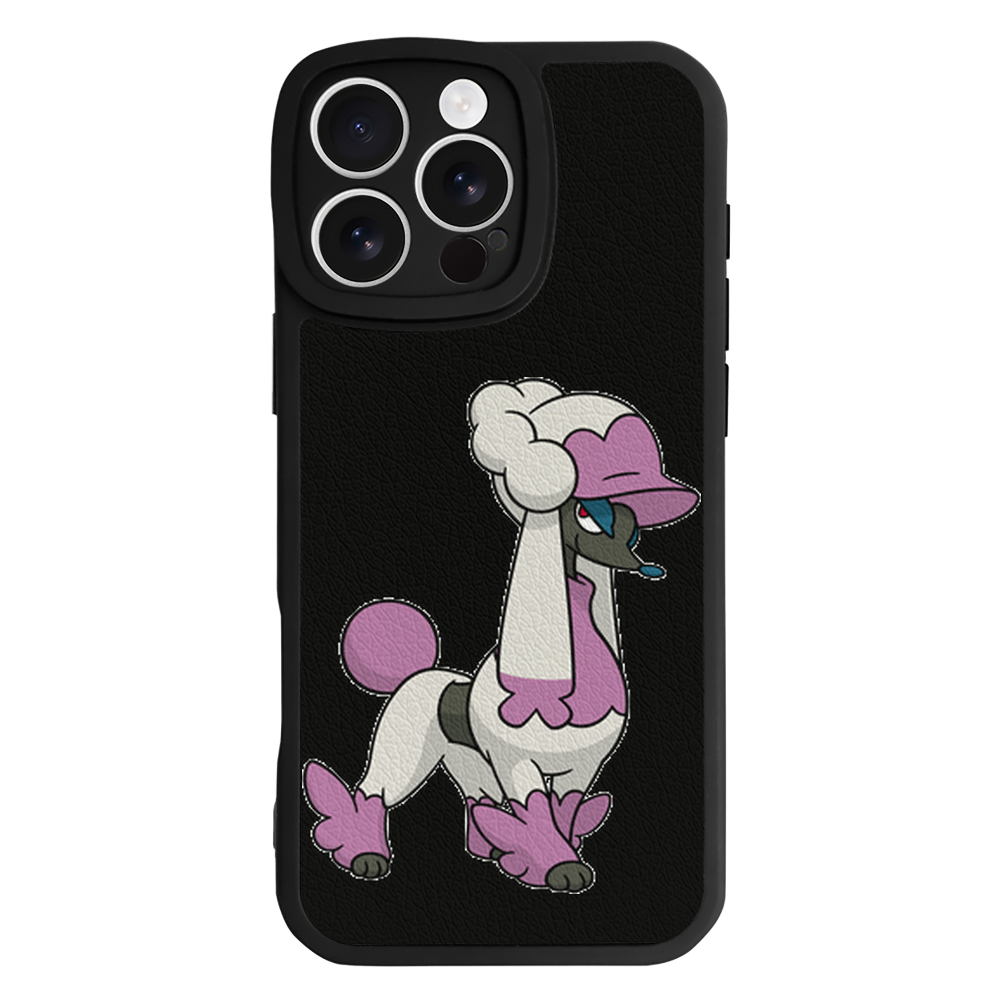 （画像用） ポケットモンスター Pokémon 【iPhone 16シリーズ対応】シリコンスマホケース（レザー調） 材質：シリコン